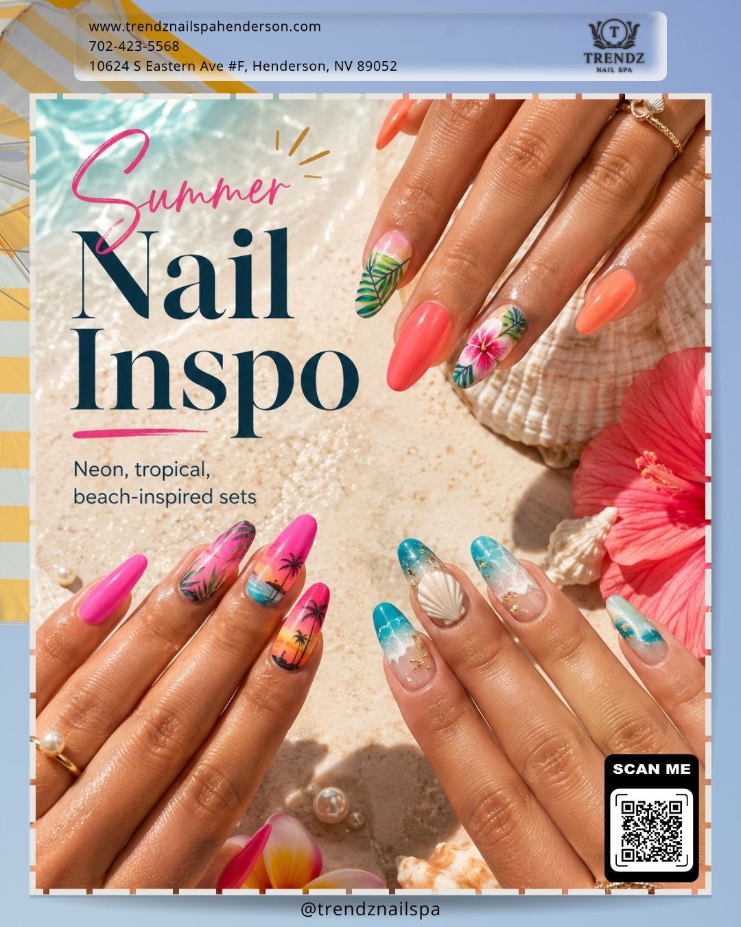 Summer Nail Ideas - Best travel nail style - Nail on vacation 2026